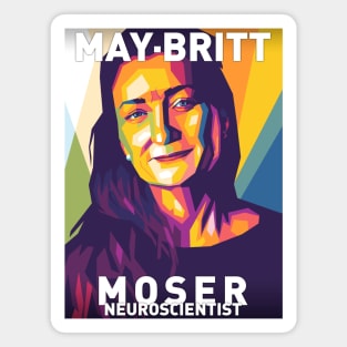May Britt Moser Magnet